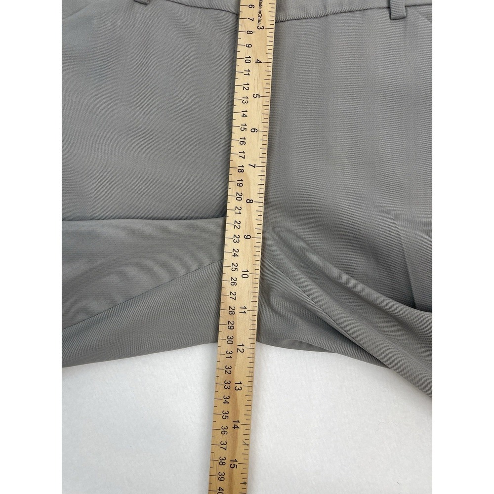 Theory Sage Virgin Wool Blend Straight Leg Professional Career Trouser Size 6 - Picture 6 of 10